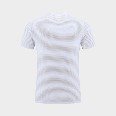 Herren Sportliches Funktionsshirt mit schweißableitender Technologie und strukturiertem Design Fudus