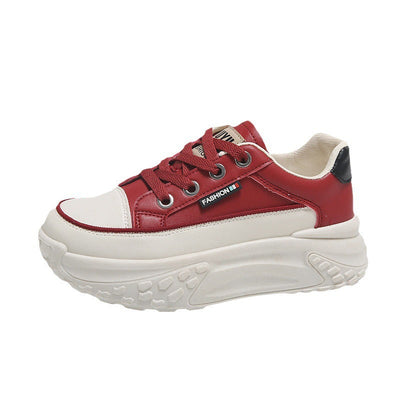 Damen Sportliche Sneakers mit modischem Plateau Fudus
