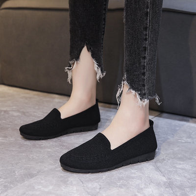 Damen elastische Slipper mit atmungsaktivem Obermaterial Fudus