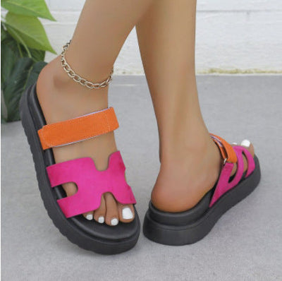 Damen lässige Riemensandalen mit ergonomischer Fußbettung und rutschfester Sohle Fudus