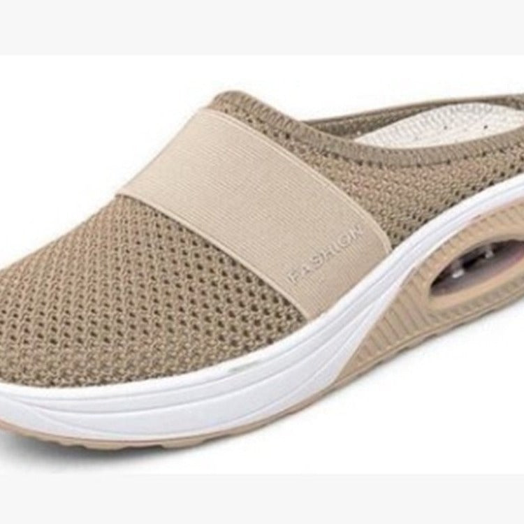 Damen Atmungsaktive Freizeit-Slipper mit rutschfester Sohle und gepolsterter Innensohle Fudus