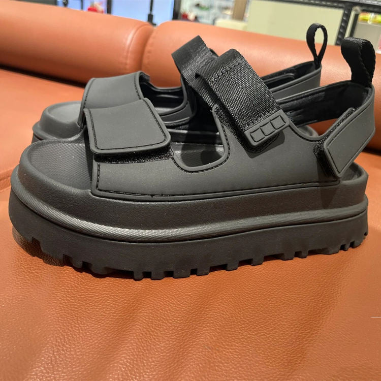 Damen Sportliche Sandalen mit ergonomischem Fußbett und rutschfester Sohle Fudus