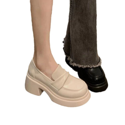 Damen Elegante Slipper mit modischem Hochplateau und trendigem Schleifendetail Fudus