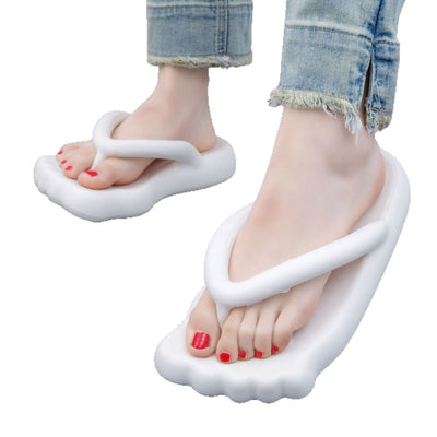 Damen Komfortable Flip-Flops mit innovativem Fußdesign Fudus