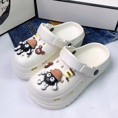 Damen Verspielte Clogs mit kreativen Tiermotiven Fudus