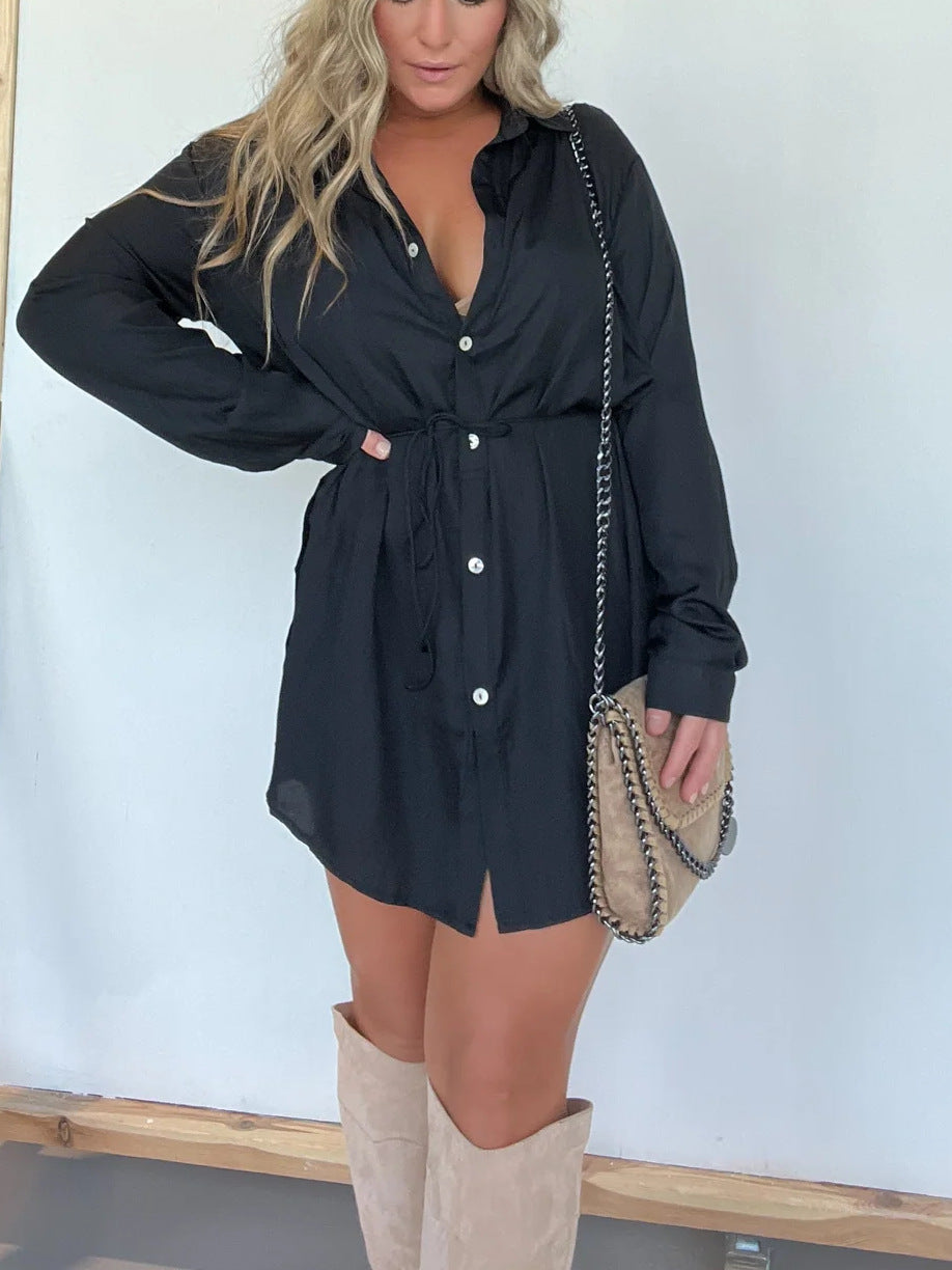 Damen Denim-Overall mit weitem Schnitt und eleganten Puffärmeln Fudus