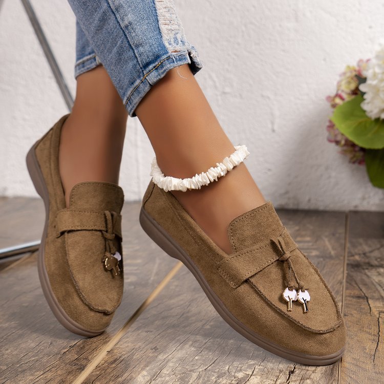 Damen Mokassins mit modischem Design und bequemer Fußbettung Fudus