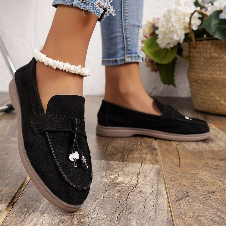 Damen Mokassins mit modischem Design und bequemer Fußbettung Fudus