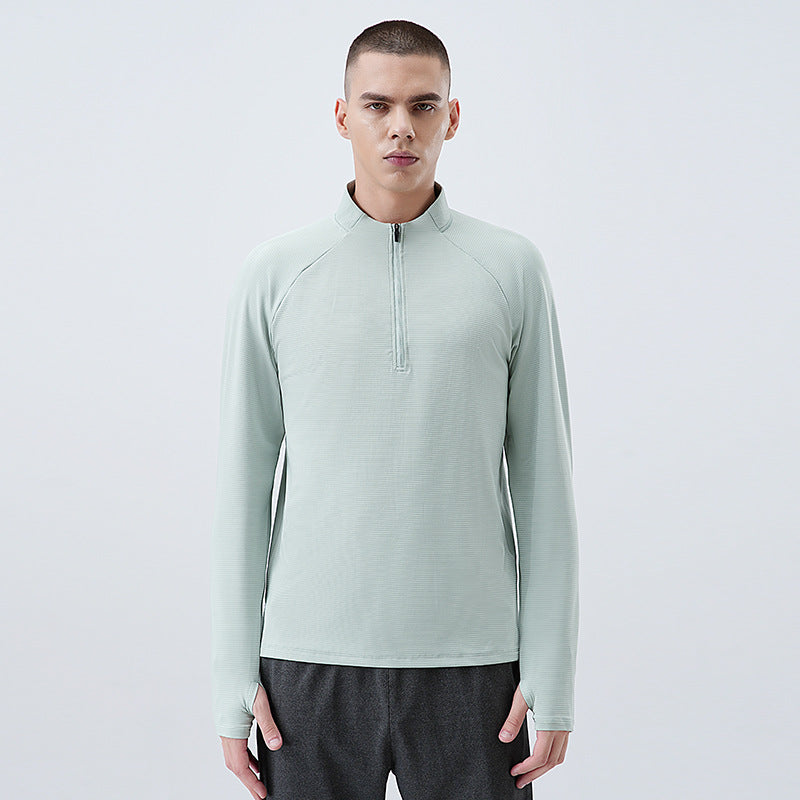 Herren Funktionsshirt mit Stehkragen Fudus