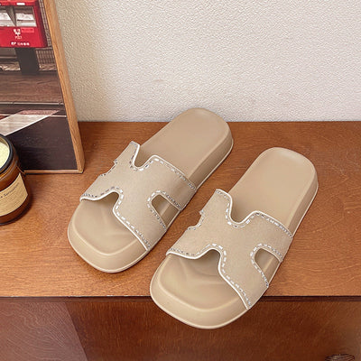 Damen Modische und komfortable Badeschlappen Fudus