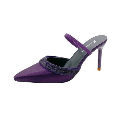 Damen Slingback-Pumps mit funkelndem Strass und elegantem Design Fudus