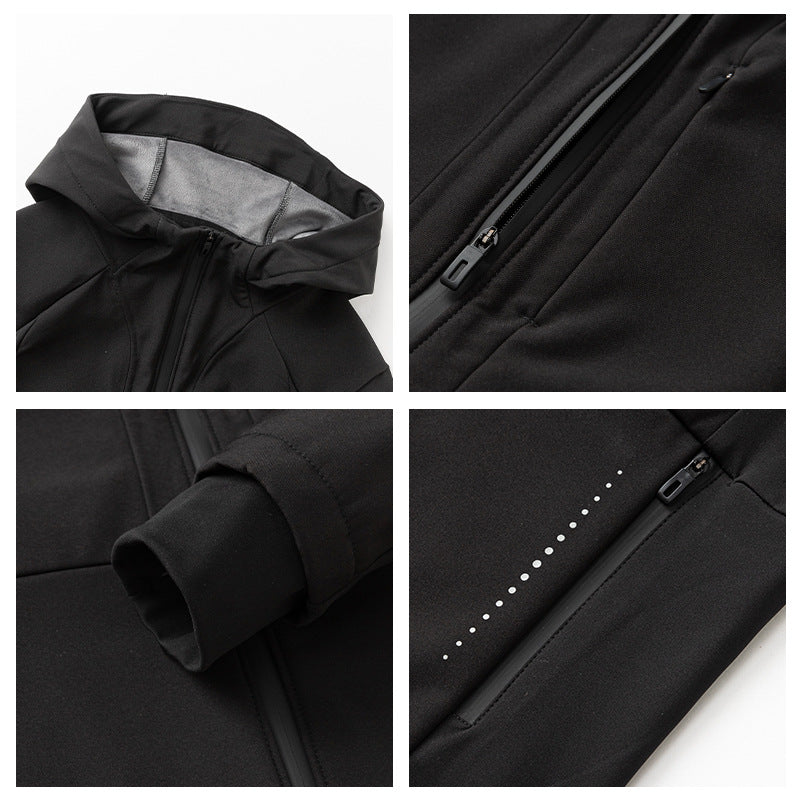 Nerla | Softshell Jacke Mit Kapuze Und Tailliertem Schnitt