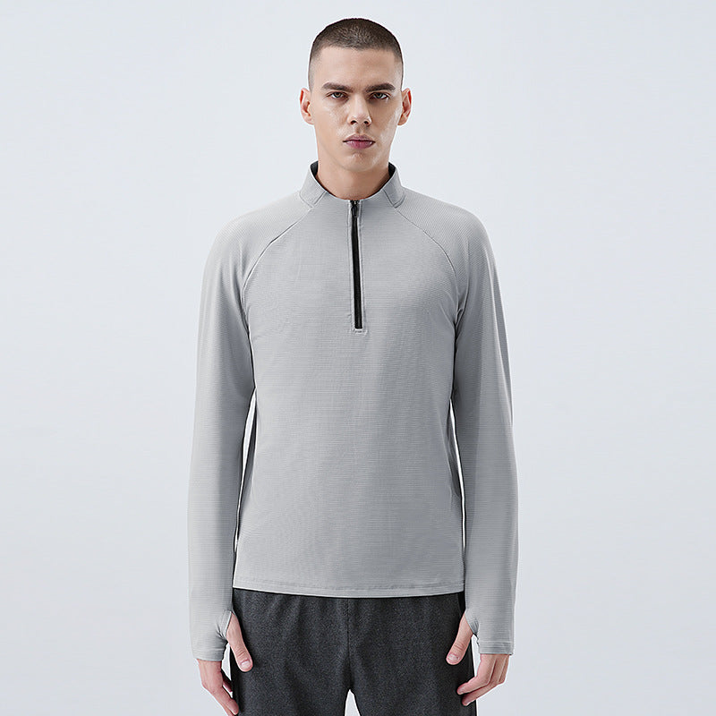 Herren Funktionsshirt mit Stehkragen Fudus