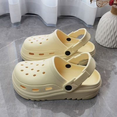 Damen Bequeme und luftige Clogs mit ergonomischem Fußbett Fudus