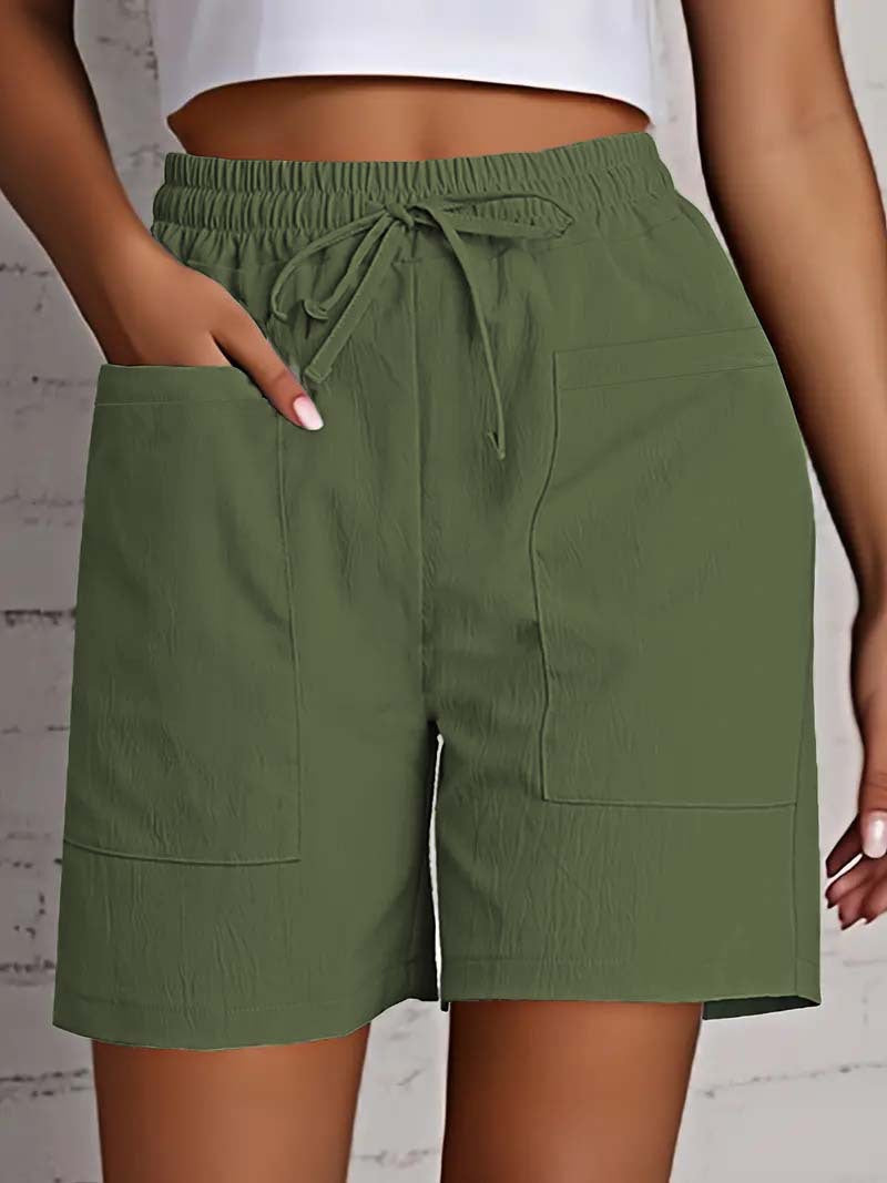 Damen Sportliche Komfort Shorts Fudus