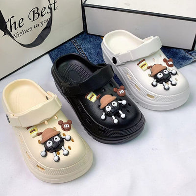 Damen Verspielte Clogs mit kreativen Tiermotiven Fudus