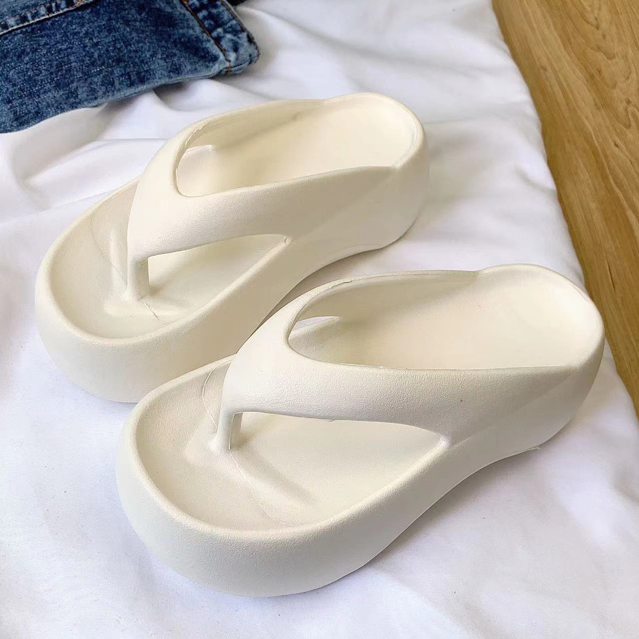 Damen Komfortable Plattform-Sandalen mit ergonomischem Fußbett Fudus