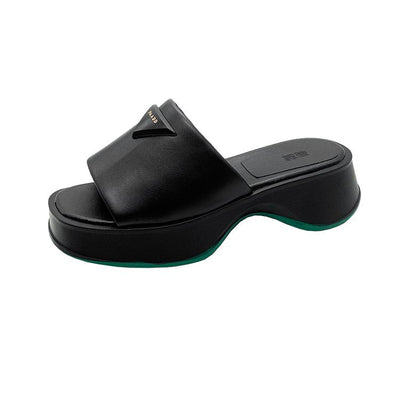 Damen Wedge-Pantoletten mit modernem Design und bequemer Riemenführung Fudus