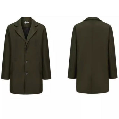 Herren eleganter Wollmantel Aliams