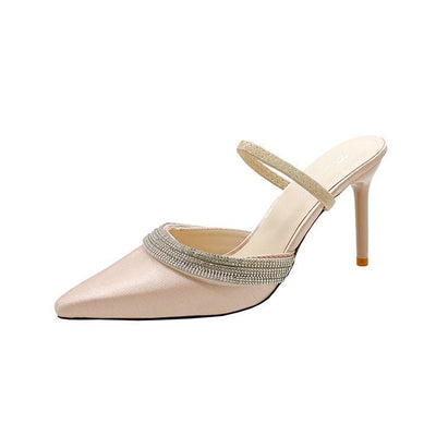 Damen Slingback-Pumps mit funkelndem Strass und elegantem Design Fudus
