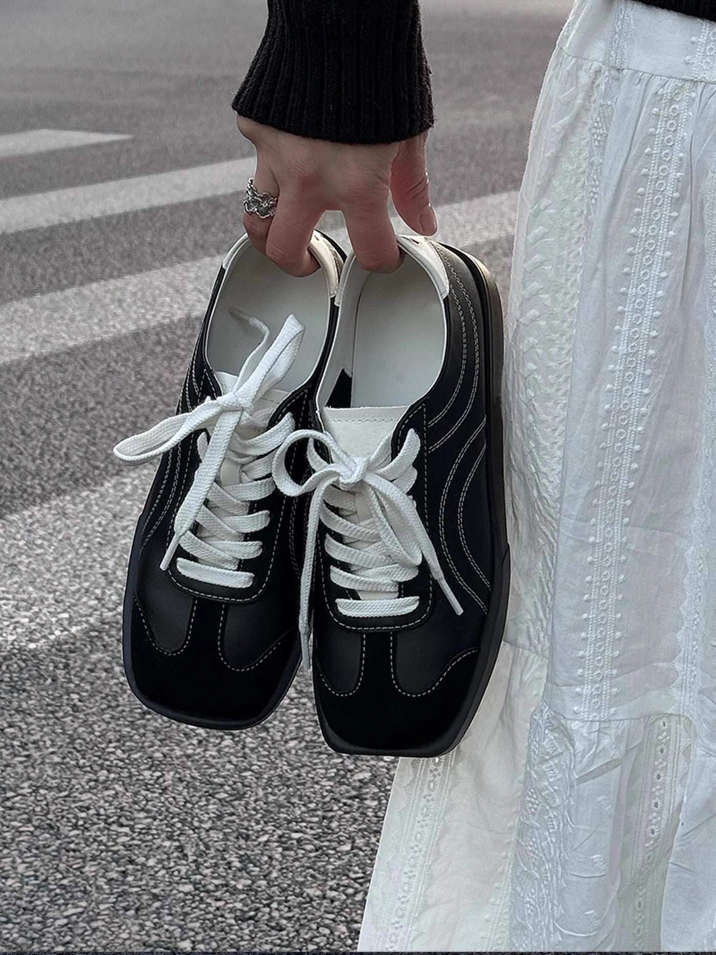 Damen Sneakers im sportlich-eleganten Design mit atmungsaktiver Obermaterial Fudus