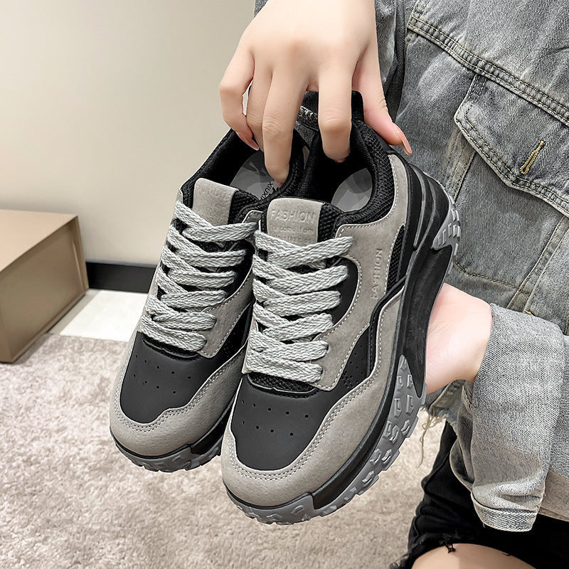 Damen Sportliche Sneaker mit robustem Profil und atmungsaktivem Obermaterial Fudus