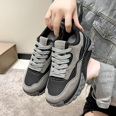 Damen Sportliche Sneaker mit robustem Profil und atmungsaktivem Obermaterial Fudus