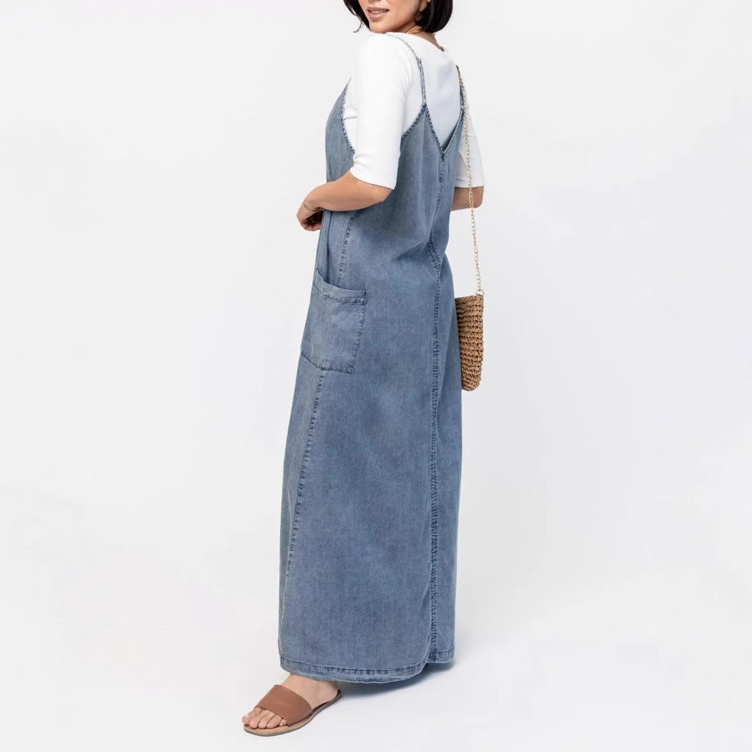 Damen Maxikleid Fudus