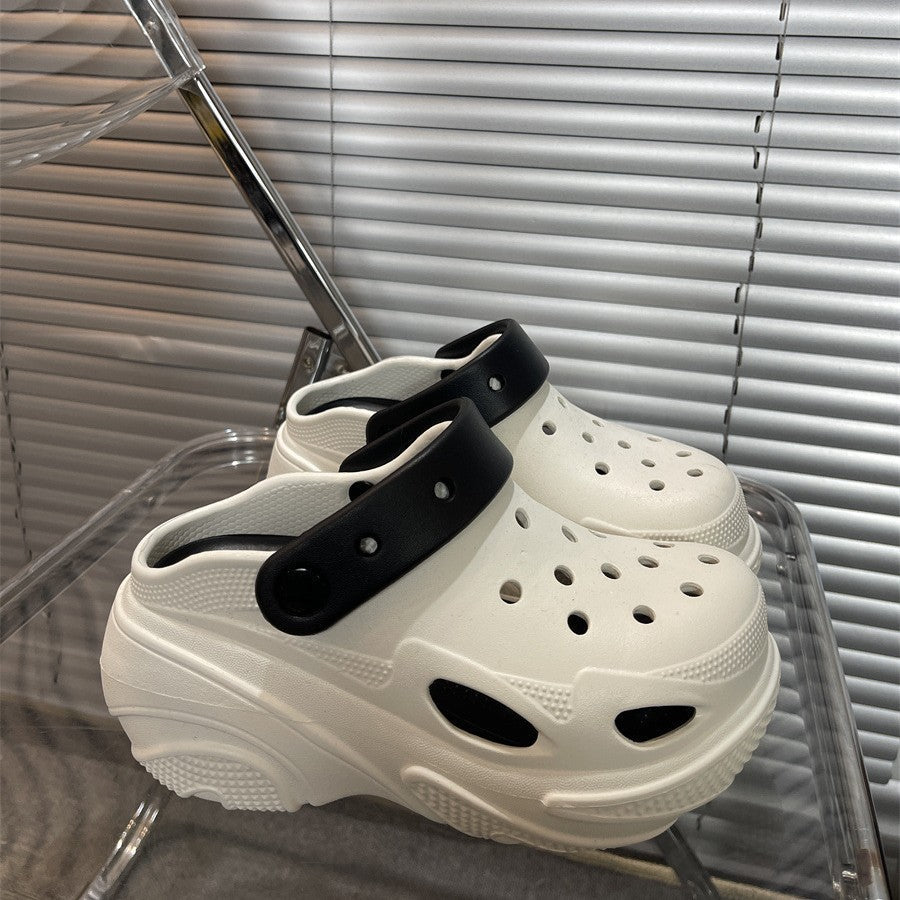 Damen Bequeme Clogs mit atmungsaktiven Öffnungen Fudus