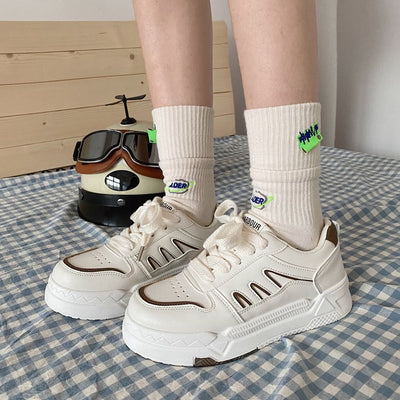 Damen Sportliche Sneakers mit stabiler Laufsohle und modischem Design Fudus