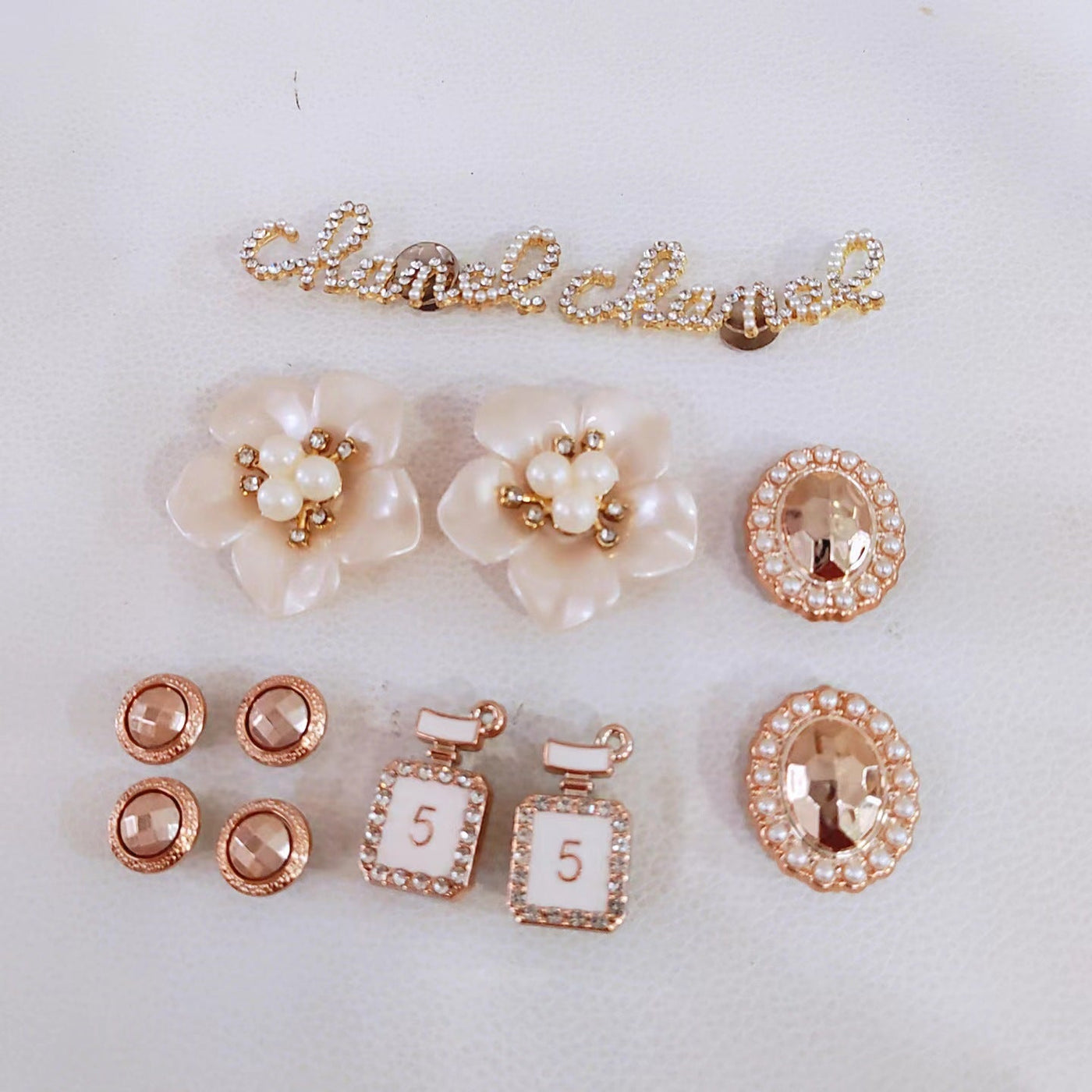 Damen Elegante und verzierte Clogs mit funkelnden Applikationen Fudus