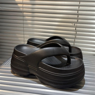 Damen Komfortable und stylische Flip-Flops mit ergonomischem Fußbett und rutschfester Sohle Fudus