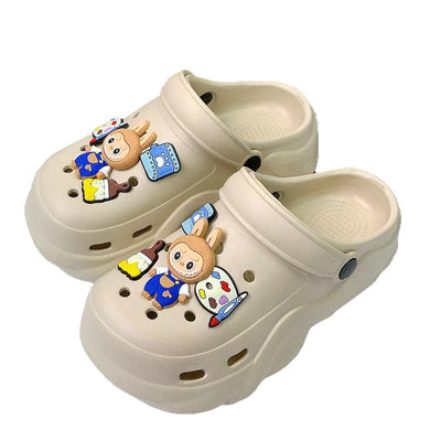 Damen Freizeitclogs mit bunten Tiermotiven und innovativem Komfortdesign Fudus