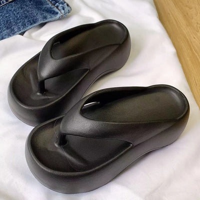 Damen Komfortable Plattform-Sandalen mit ergonomischem Fußbett Fudus