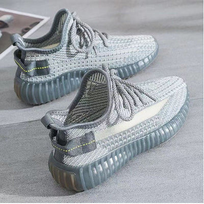 Damen atmungsaktive Sneakers mit flexiblem Mesh-Obermaterial und rutschfester Sohle Fudus