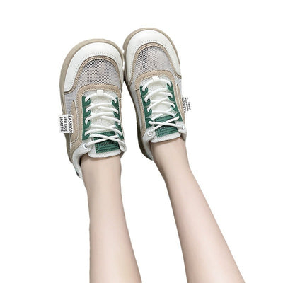 Damen sportliche Sneakers mit atmungsaktivem Mesh-Obermaterial und komfortabler Dämpfung Fudus