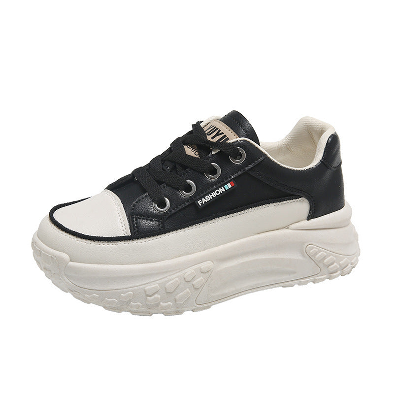 Damen Sportliche Sneakers mit modischem Plateau Fudus