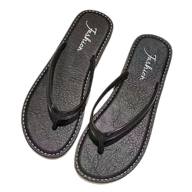 Damen Flip-Flops mit rutschfester Sohle und bequemem Fußbett Fudus