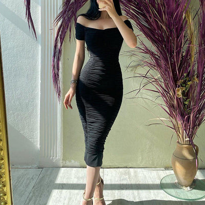 Damen Körperbetonendes Abendkleid Fudus