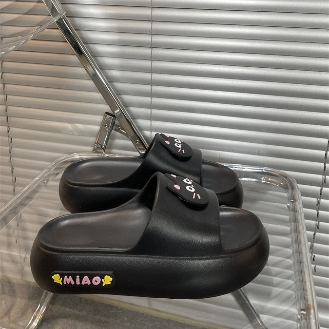 Damen Rutschfeste Hausschuhe mit tierischem Motiv und gepolstertem Fußbett Fudus