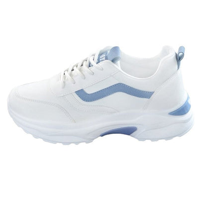 Damen Sportliche Sneaker mit rutschfester Sohle und atmungsaktiver Obermaterialkombination Fudus