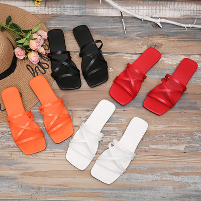 Damen Designer Sandalen im minimalistischen Stil Fudus