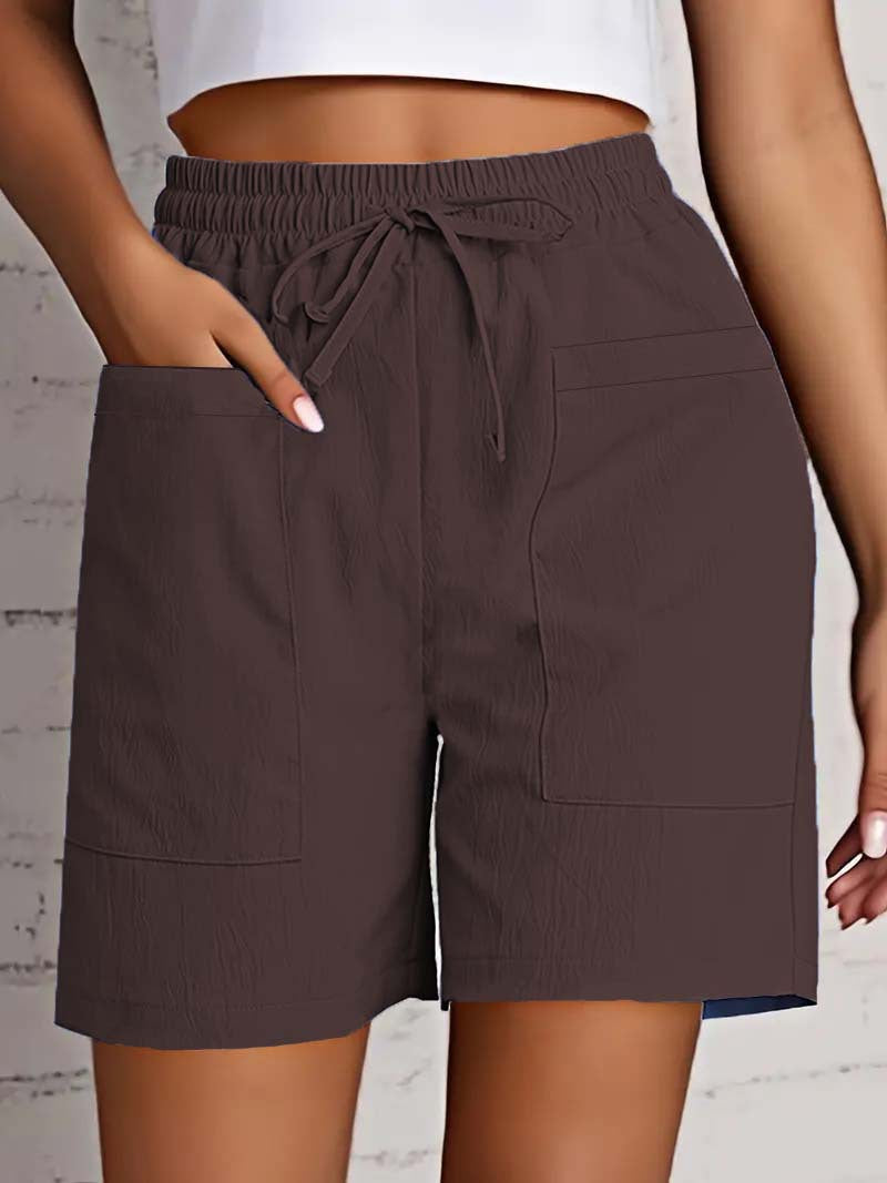 Damen Sportliche Komfort Shorts Fudus