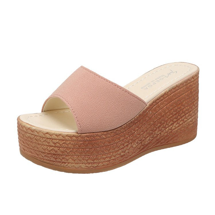 Damen Wedge-Pantoletten mit raffiniertem Design und ergonomischer Fußbettung Fudus