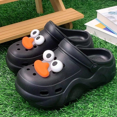 Damen Verspielte Clogs mit tierischem Design Fudus