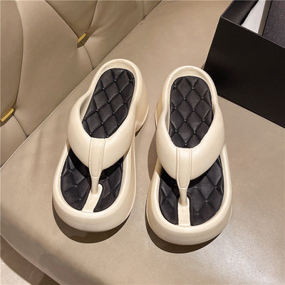 Damen Komfortable und stilvolle Wellness-Pantoletten mit gepolstertem Fußbett Fudus