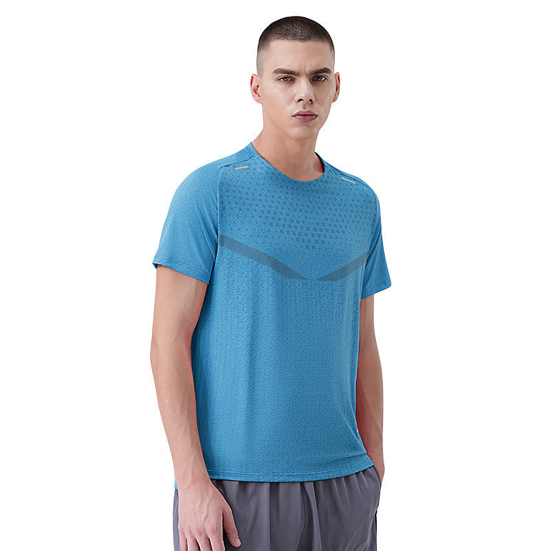 Herren Hochleistungs-Laufsportshirt mit innovativer Belüftungstechnologie und feuchtigkeitsregulierenden Eigenschaften Fudus