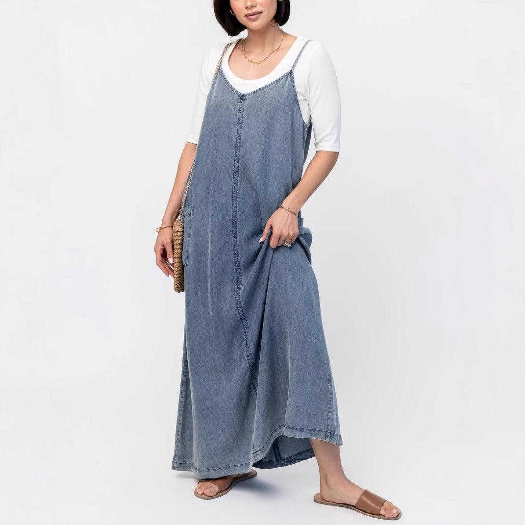 Damen Maxikleid Fudus