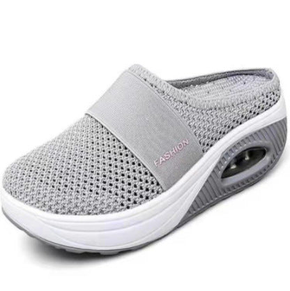 Damen Atmungsaktive Freizeit-Slipper mit rutschfester Sohle und gepolsterter Innensohle Fudus