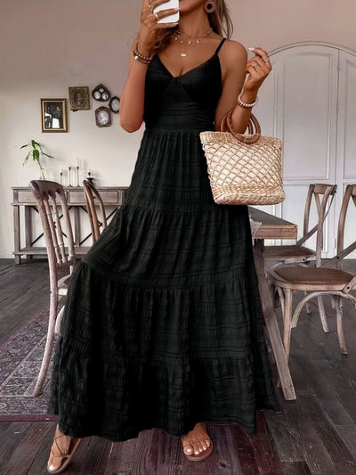 Damen Sommerliches Maxi Kleid Fudus